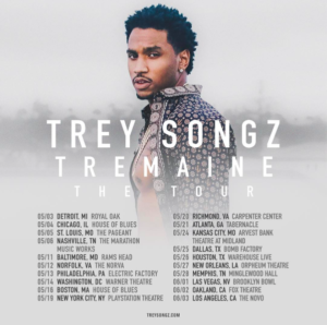 Trey Songz tour dates