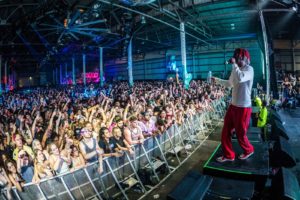 Lil Yachty performing at BUKU 2017