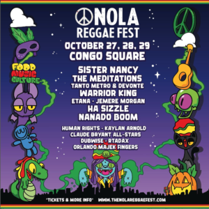 Nola Reggae Fest flyer